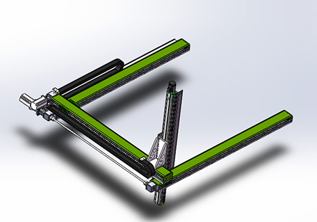 同步帶雙軸同動